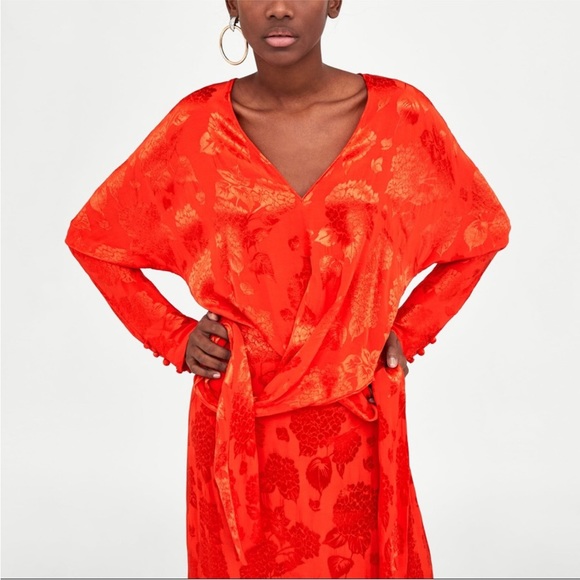 Zara Kimono Style Dress - Picture 7 of 13